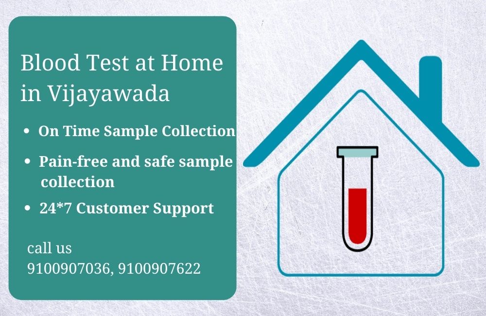 Blood test at home in Vijayawada
