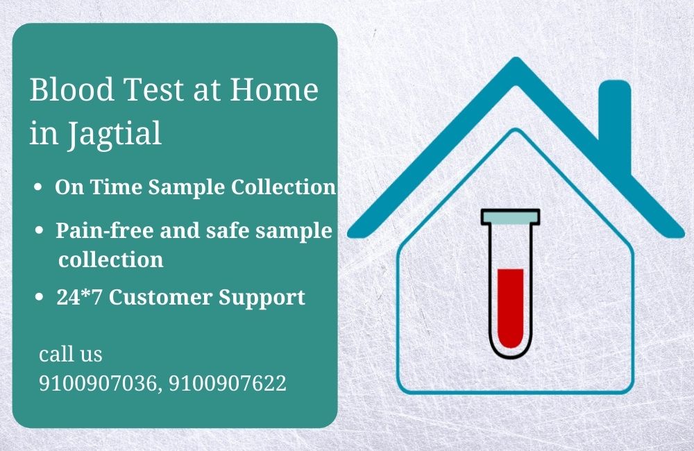Blood test at home in Jagtial
