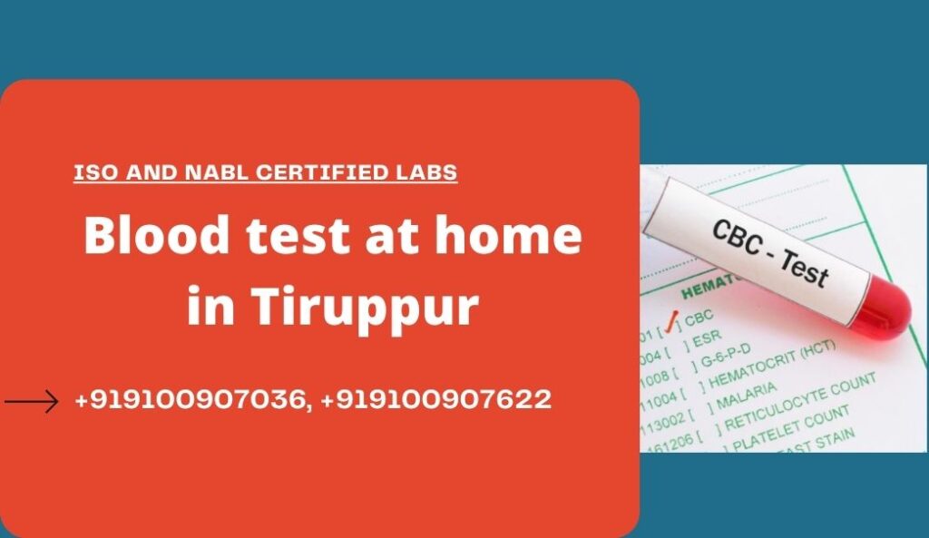 Blood test in Tiruppur