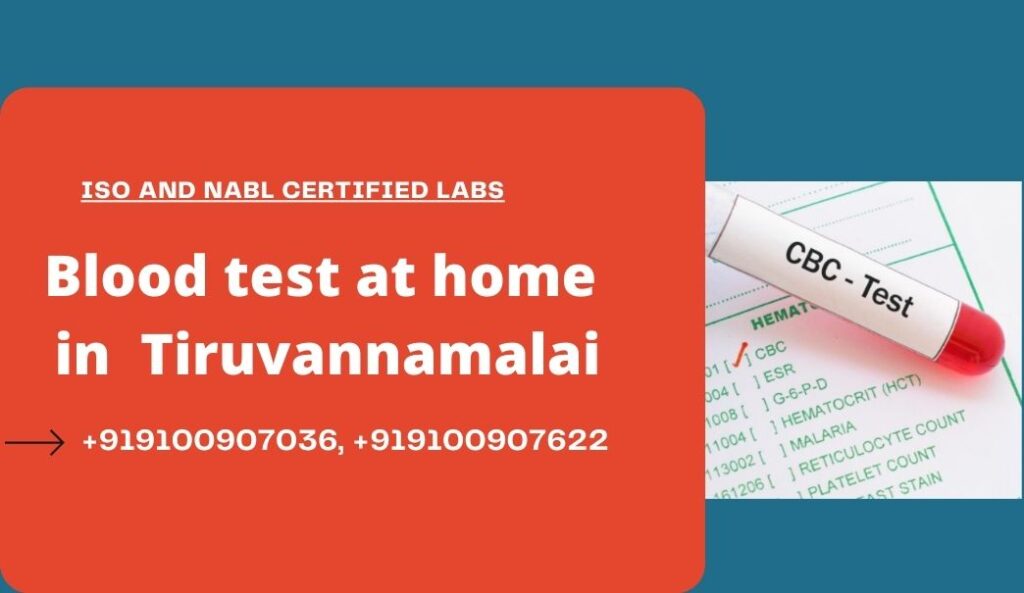 Blood Test At Home In Tiruvannamalai
