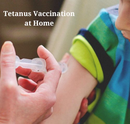 tetanus vaccination at home