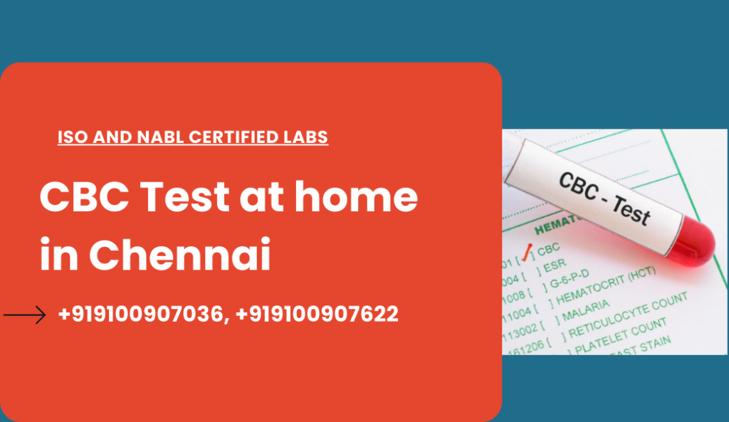 CBC Test cost in chennai