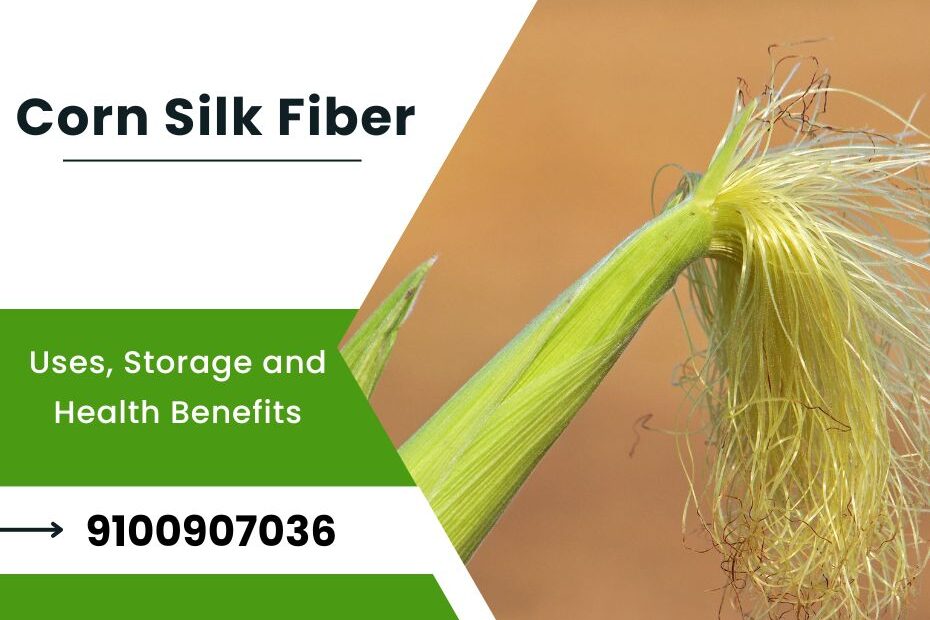 Corn silk fiber