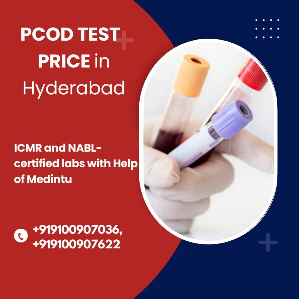 PCOD Blood Test At Home In Hyderabad Medintu