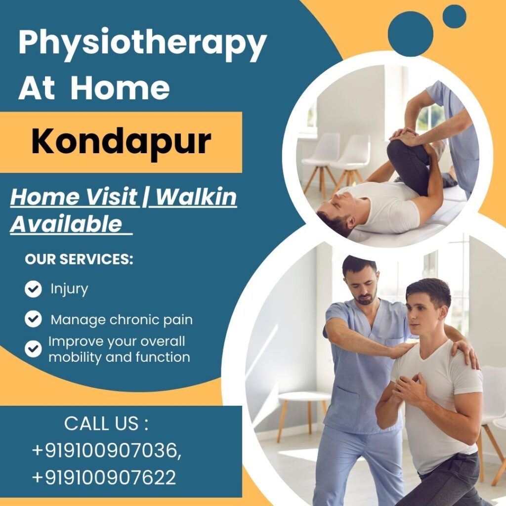Physiotherapy At Home Kondapur Hyd