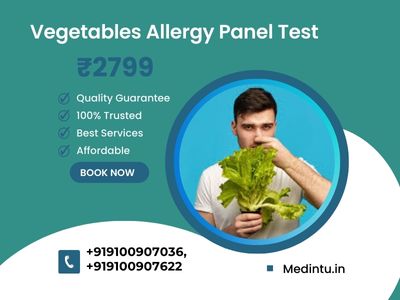 Vegetables Allergy Panel test