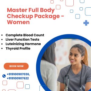 Master Full Body Checkup Package - Women 