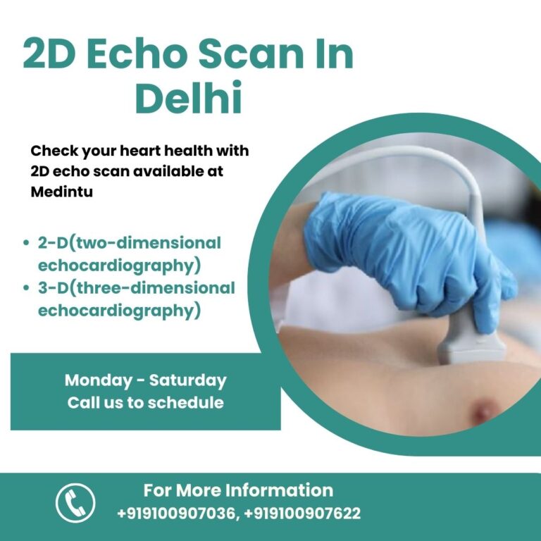 2d echo scan in Delhi