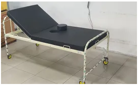 Semi Flower commode Bed