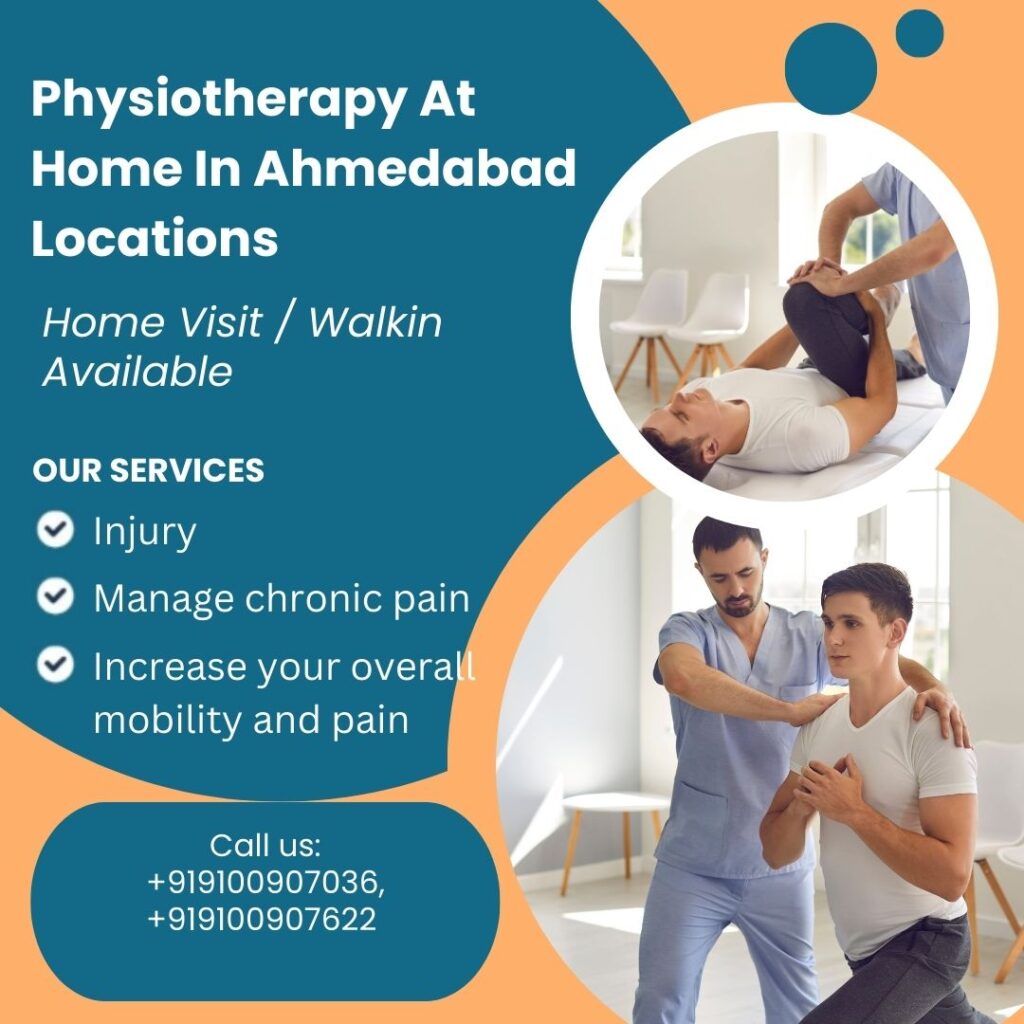 Physiotherapy at home in Ahmedabad Locations