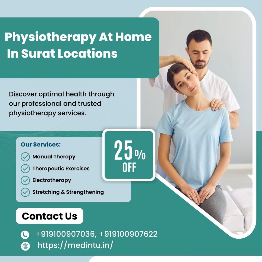Physiotherapy At Home In Surat Locations
